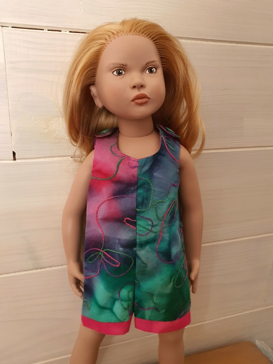 Tenue En Laine Pour Poupée Zwergnase 50 Cm – Fait Main – NEUF