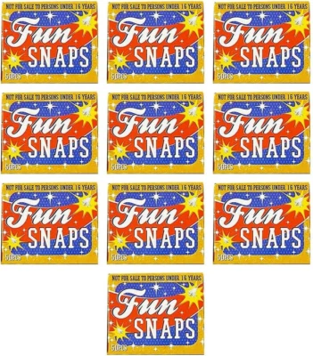 Karrma Ltd. 500 Fun Snaps Party Throw Bangers Snappers Packs - Bonfire Night Guy