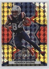 2022 Panini Mosaic Choice Fusion Red & Yellow Prizm 78/80 Kendrick Bourne 0q3