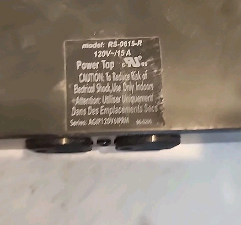 Tripp-Lite RS-0615-R Rack Mount Power Strip, 120VAC 15A - Free Shipping  - Image 4 of 4