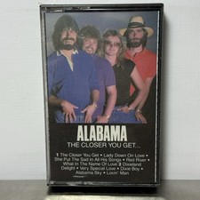 Alabama The Closer You Get ... Cassette New Sealed Ships Free