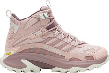 Merrell Moab Speed 2 Mid GORE-TEX Womens Walking Boots Pink Waterproof GTX Shoes