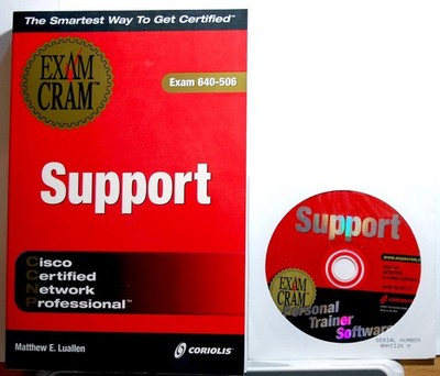 CCNP Support Exam Cram (Exam: 640-506) By Matthew Luallen with CD - NEW