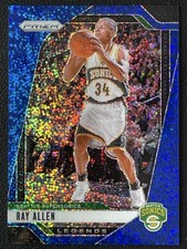 Ray Allen 2024-25 Panini Prizm Legends Blue Sparkle Base /144 #300