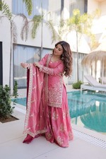 Pakistani Eid Dress Salwar Kameez Ready made Suits Indian Wedding Party 3 Piece