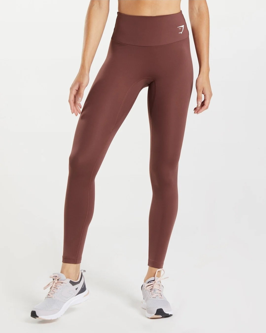 Gymshark Training Leggings Cherry Brown High Waisted Size XS Extra Small B2A8F