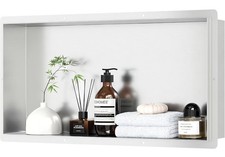 Neodrain Rimless Shower Niche, Insert Storage Shelf, Inner Size 24" X 12" X 4",