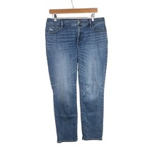 Chico's So Slimming Girlfriend Slim Leg Crop Denim Jeans Chico Size 1.5 / US 10