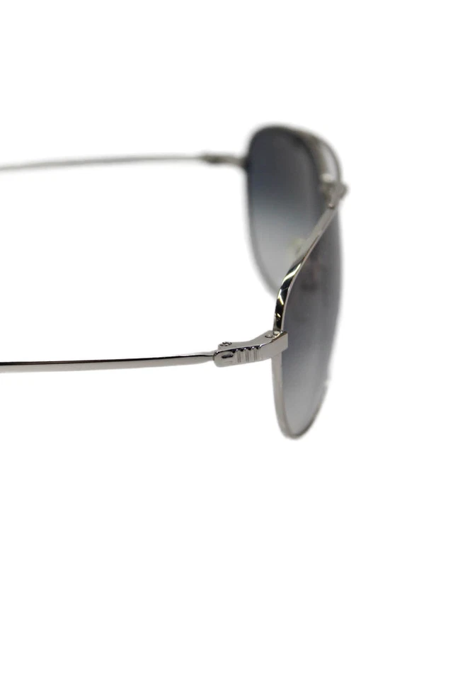 Mosley Tribes Womens Thin Round Framed Ombre Lens Detail Sunglasses Silver - Image 4 of 4