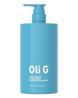 Oli G Total Refresh pH Balancing Shampoo 10.1 fl oz - Lightweight Daily Cleanser