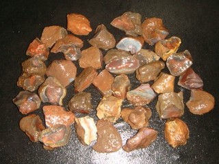 OLD SWAZI AGATE ROUGH SPECIMENS MOZAMBIQUE 6 POUNDS