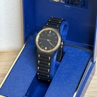 NOS Neo Vintage Seiko Men's Black & Gold Tone Quartz Watch 6532-6020 - New Bat