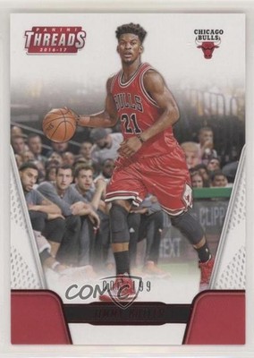 2016-17 Panini Threads Century Proof Red /199 Jimmy Butler #4 e0v