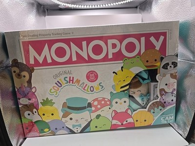 Monopoly: Squishmallows | Collector's Edition Featuring Cam The Cat Plush