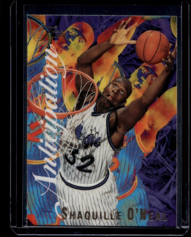 1995-96 Flair Basketball Shaquille O'Neal #7 Anticipation
