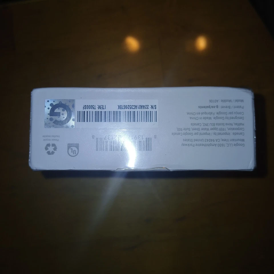 Google Nest Thermostat Sensor 3rd Gen Brand New Still In Sealed Box - Image 4 of 4