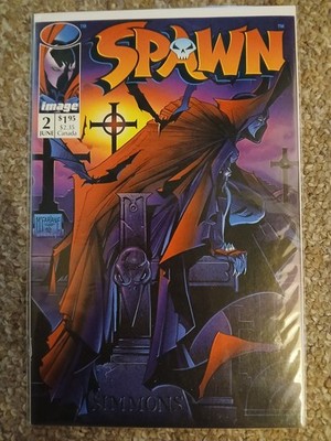 Spawn #2 Original Vintage 1992 Image Comics 1st Series. 1st Violator Appearance