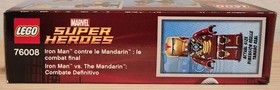 LEGO 76008 - MARVEL IRON MAN VS MANDARIN ULTIMATE SHOWDOWN Factory Sealed