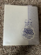 1989 ENESCO PRECIOUS MOMENT COLLECTOR'S CLUB GIFT REGISTRY BINDER AND EXTRAS