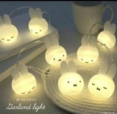 T's Factory Miffy Girlande Licht Deko LED Figur Neu aus Japan