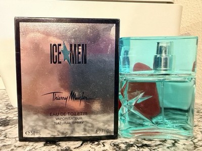 THIERRY MUGLER ICE MEN Cologne 1.7 oz / 50ml   Rare Discontinued Fragrance
