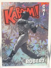 Luis Robert 2021 Panini Absolute Kaboom K1