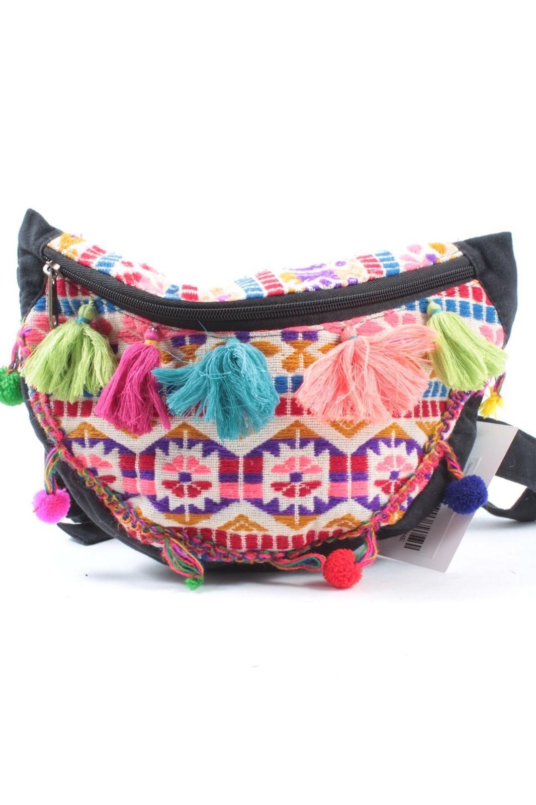 GLAMOROUS Riñonera Mujeres Bolsa rosa-azul-negro look casual