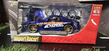 Vntg 2003 Jada Import Racer Mazda Rx-7 Apex 124 Diecast Blue Rare Car Nisb