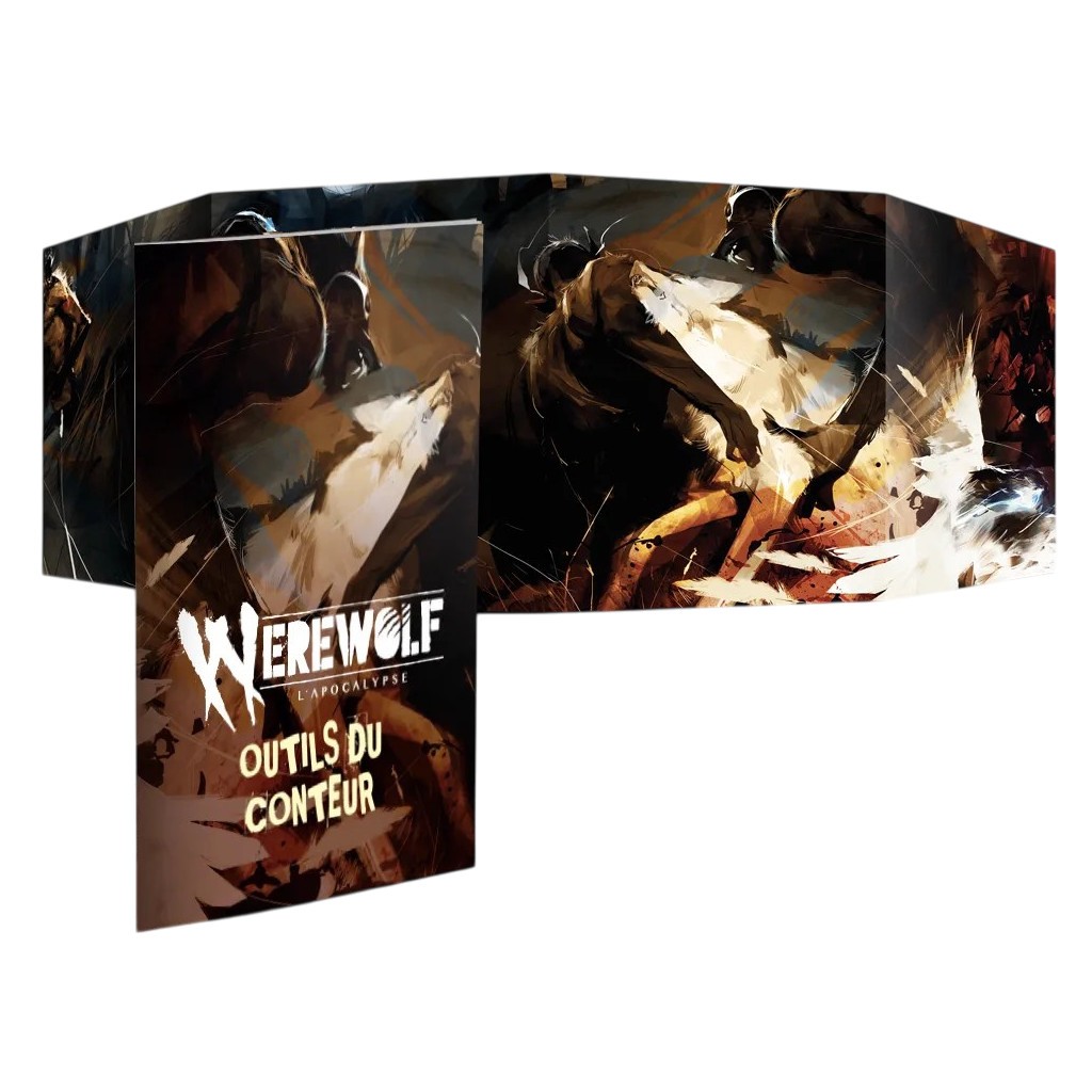 Werewolf L'Apocalypse Outils du Conteur écran de jeu de rôle Loup-Garou