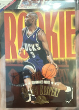 SkyBox Rookie Roadmap Shawn Respert Rookie #232 Milwaukee Bucks Basketball Card. rookie card picture