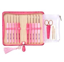 Tulip ETIMO Rose Crochet Hook Set with Grip TER-001 Japan New