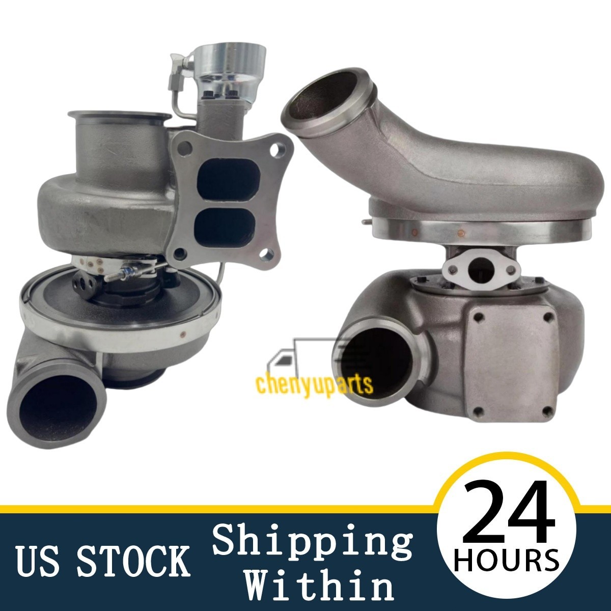 Twin Turbo Turbocharger Set for CAT Caterpillar C13 ACERT Engine 12.5L Diesel