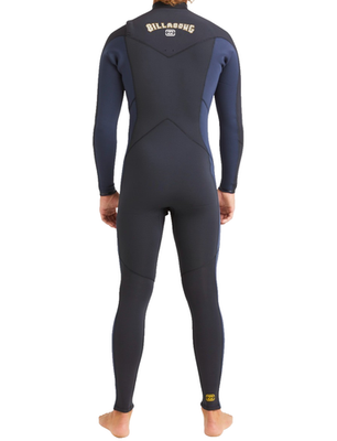 Billabong Absolute 3/2mm Chest Zip Full Wetsuit Mens Dark Navy XL