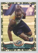 2013 Topps Chrome Military Refractor 122/499 Jamar Taylor #172 0a3