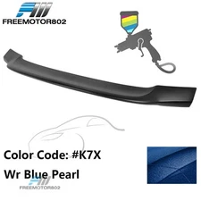 Fits 15-21 Subaru WRX STI PSM Trunk Spoiler Wing ABS Painted #K7X Wr Blue Pearl