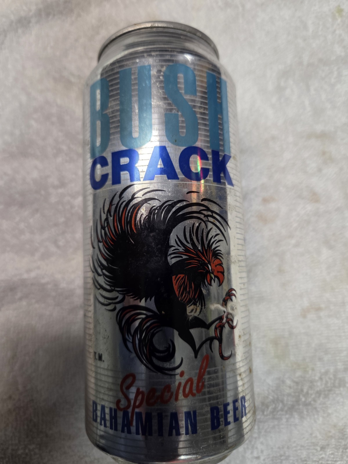BUSH CRACK empty Beer Can 2017 Special Bahamian Beer | eBay