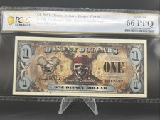 Pirates of the Caribbean Disney Dollars (1968-Now) for sale | eBay