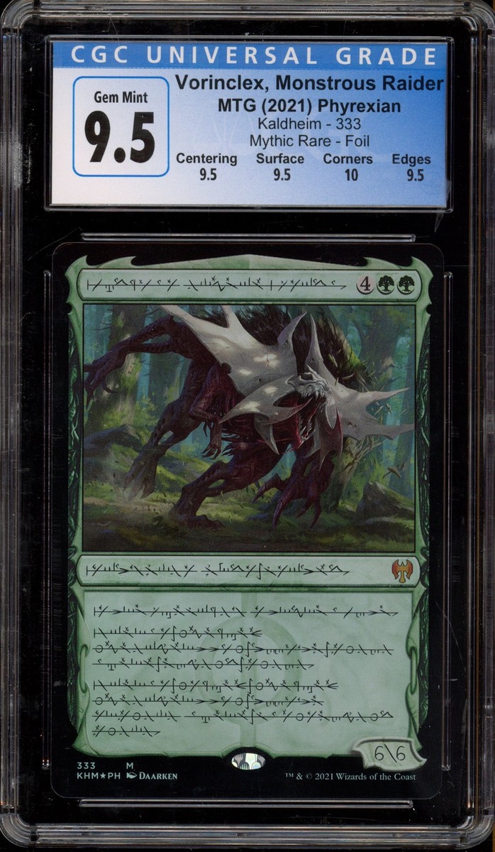 Magic The Gathering MTG Vorinclex Monstrous Raider Mythic Rare