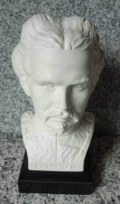 Goebel Büste ''Ludwig II, König von Bayern * FM 6 * Höhe 22 cm