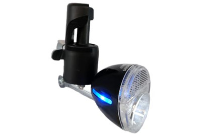 Hapyson Bicycle LED Power Generation Lamp YB-400V-K Color: Black (Blue