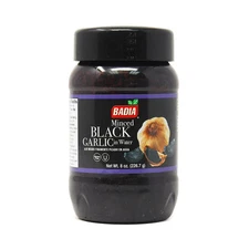 Badia Minced Black Garlic 8 oz – Sweet & Savory Flavor – Soft Texture