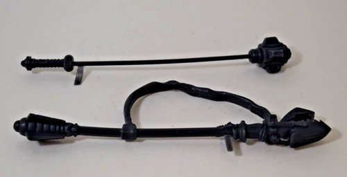 Vintage TMNT 1988 Foot Soldier Weapons Lot Shell Biter Mace Parts Playmates