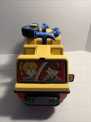 Vintage Mattel Smoby Recovery Vehicle Tool Truck  Tuff Stuff With Accessories