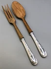 Old Maryland Engraved by Kirk Sterling 2 piece Salad Set 11"