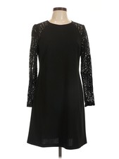 Tommy Hilfiger Women Black Cocktail Dress 12