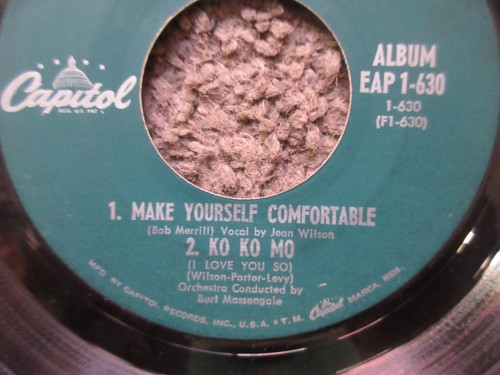 ANDY GRIFFITH "MAKE YOURSELF COMFORTABLE" EX 1955 CAPITOL 7" LIVE HUMOR MONOLOGS - Picture 3 of 5