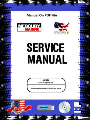 Mercury/Mariner Service Manual 120hp XR2 Sport Jet PDF