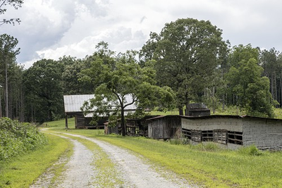 #ad Photo:Rural road and cabins near Aerial Georgia $9.99