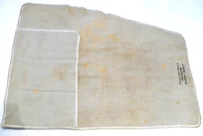 Vintage Sweeney Jewelry Houston Silver Cloth Tarnish Proof 3 Slot Roll Tie Pouch