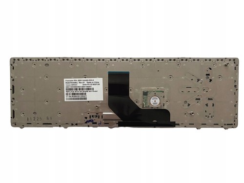 KLAWIATURA HP EliteBook 6560B 6570B 8560P 8570P BEZ PODŚWIETLENIA ORYGINALNA NIEMIECKA DE - Zdjęcie 2 z 2